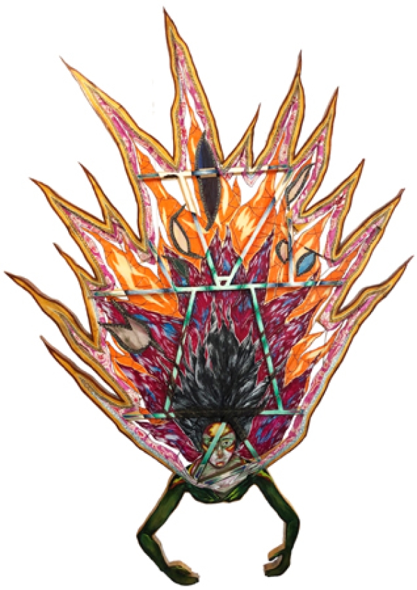 Vanja Krajnc, „O.T. (breaking the veil)“, 2022