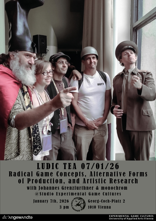 Poster for Lucid Tea lecture