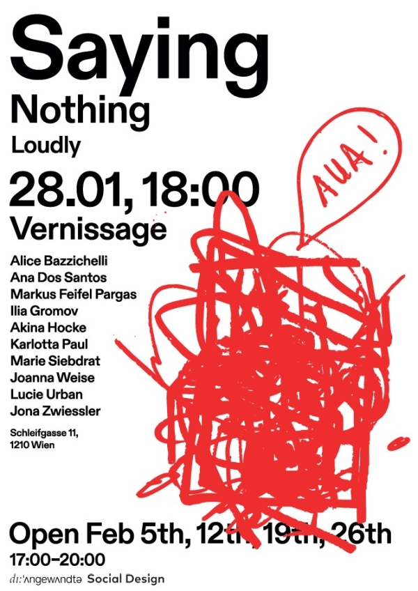 Rote Strichzeichnung