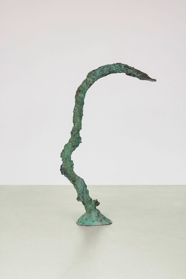 Bronze Statue Schlange