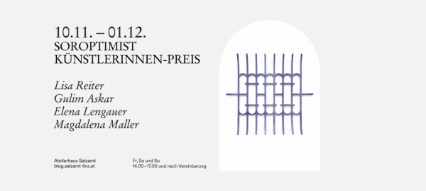 Ausstellungsplakat Soroptimist Künstlerinnenpreis 2025