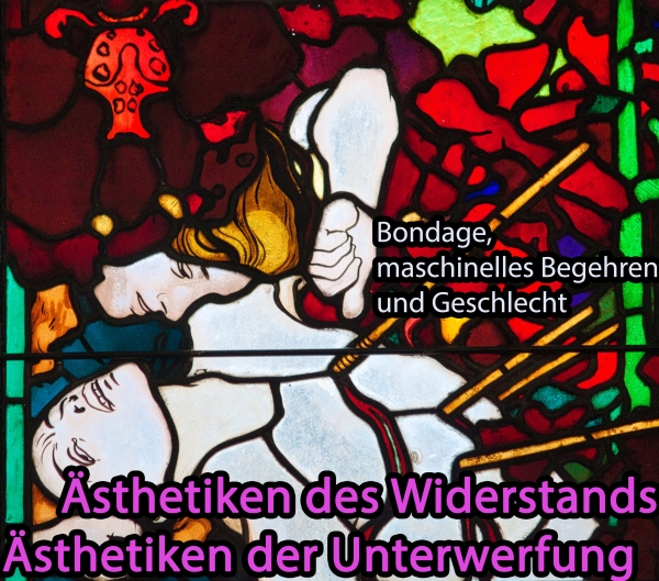 Poster for a Guestlecture about the aesthetics of Resistance and submission