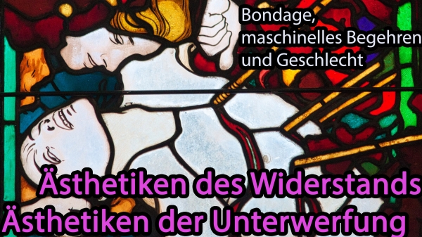 Poster for a Guestlecture about the aesthetics of Resistance and submission