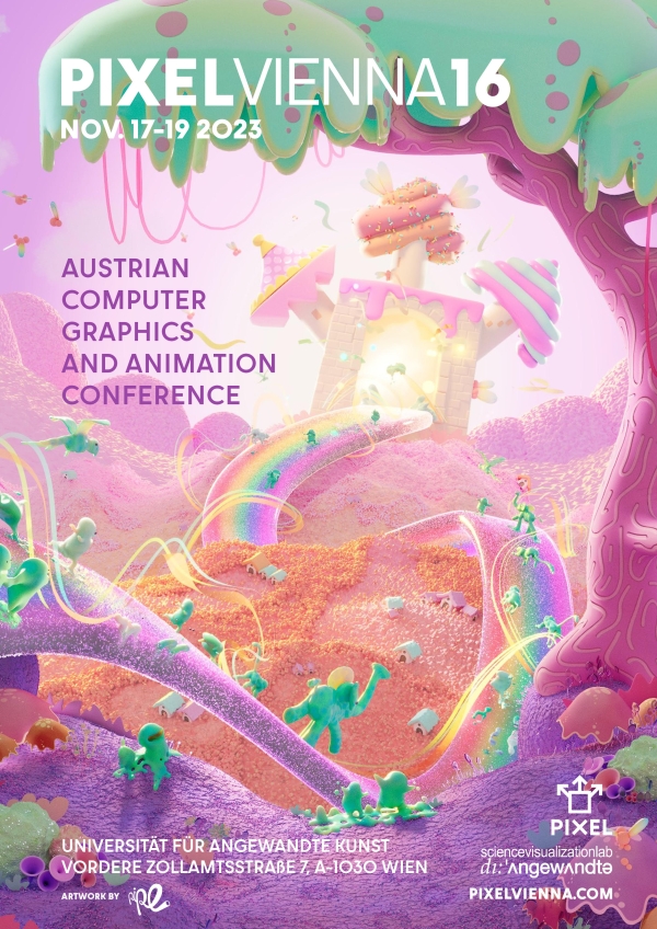 Design of the event PIXELvienna.