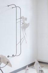 Clinical Fatigue,
                                          2023, Artist Statement at Parallel Vienna, Photo by Kaja Clara Joo.