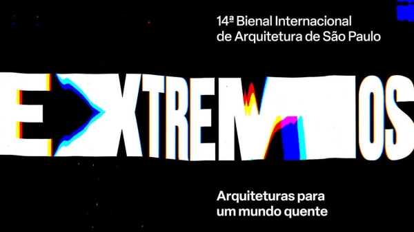 Veranstaltungsplakat Extremos 14. Internationalen Architekturbiennale São
                                          Paulo